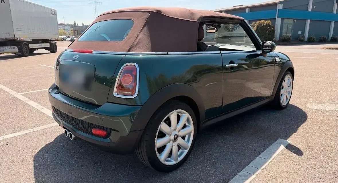 Gebraucht Mini Cooper S Cabriolet 174 PS (127 kW) 2009 Grün Cabrio