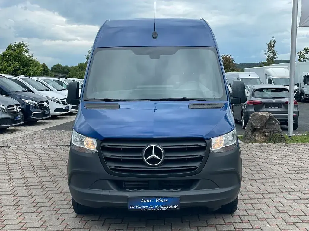Occasion Mercedes Sprinter 163 ch (119 kW) 2018 Bleue Van
