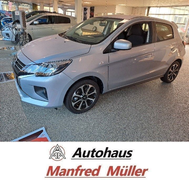 Silber Neu 2024 Mitsubishi Space Star Select+ Limousine | 16.690 € - Bild 1/4