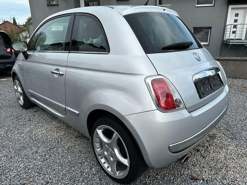 Gebraucht Fiat 500 Lounge 75 PS (55 kW) 2007 Silber Kleinwagen