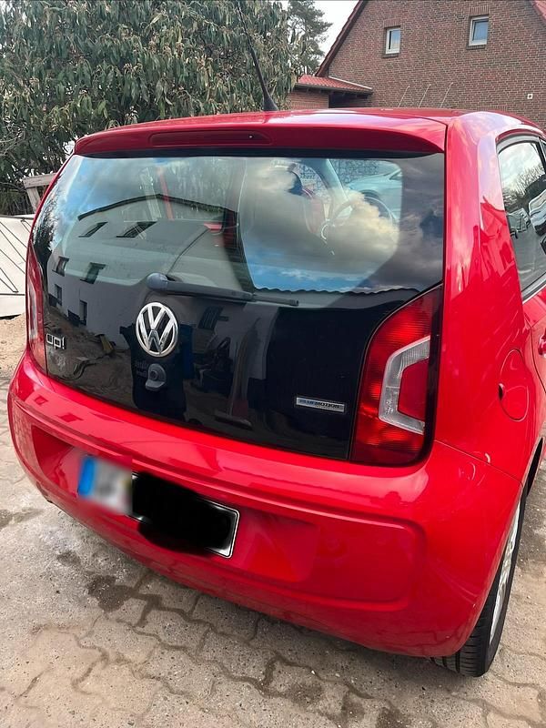 Gebraucht VW up! high up! 60 PS (44 kW) 2012 Rot Kleinwagen