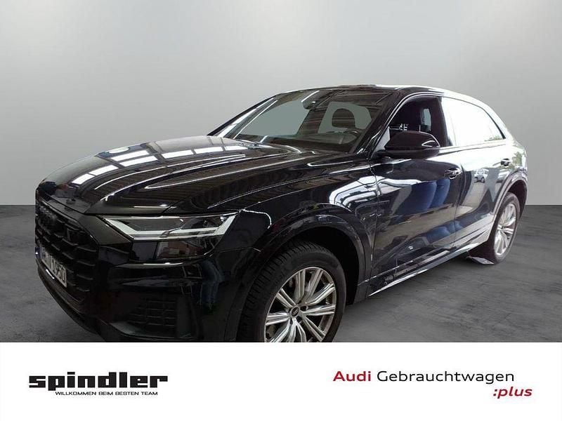 Mythosschwarz metallic Gebraucht 2021 Audi Q8 Ambiente SUV | 69.980 € (Etwas zu teuer) - Bild 1/4