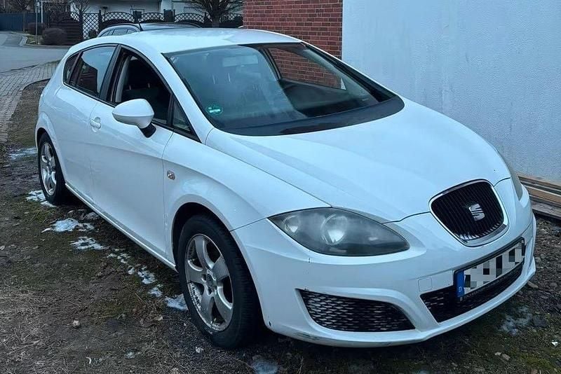 Gebraucht Seat Leon Reference 86 PS (63 kW) 2009 Weiß Kleinwagen