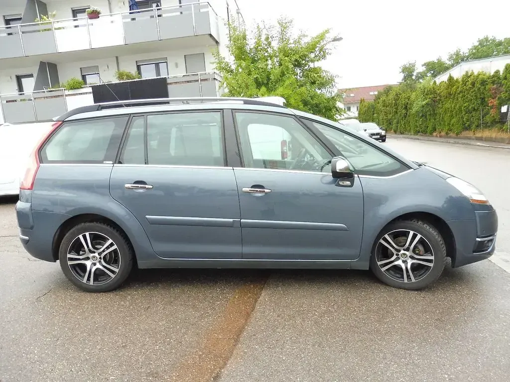 Gebraucht Citroën Grand C4 Picasso Exclusive 109 PS (80 kW) 2009 Grau Van / Kleinbus