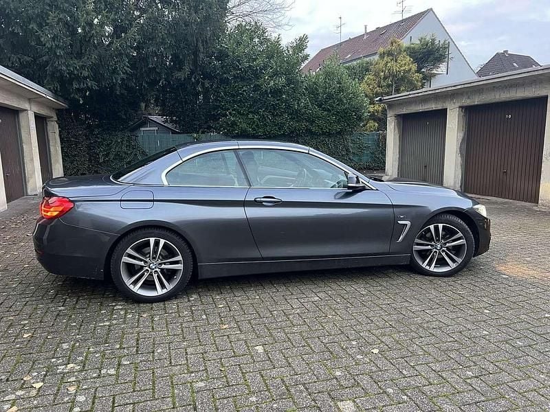 Gebraucht BMW 420 Cabriolet Sport Line 184 PS (135 kW) 2015 Grau Cabrio