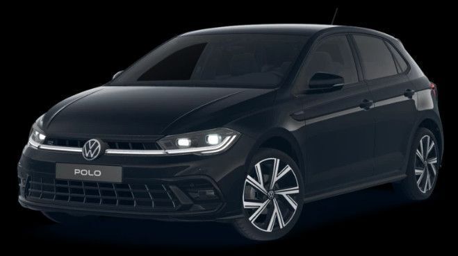 Schwarz Gebraucht 2024 VW Polo R-line Limousine | 31.290 € (Teuer) - Bild 1/4