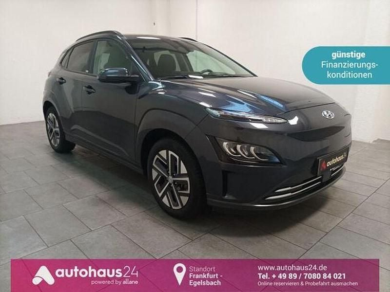 Grau Gebraucht 2021 Hyundai Kona Trend SUV | 14.670 € (Superpreis) - Bild 1/4
