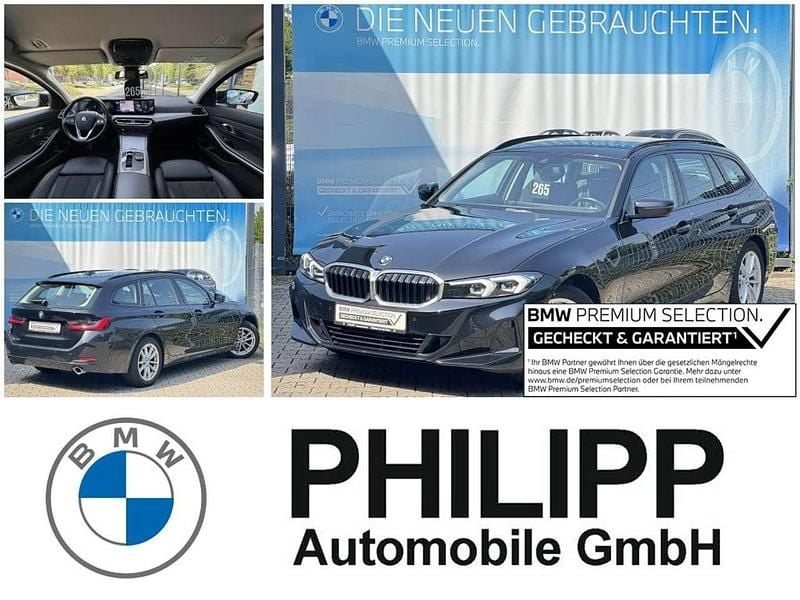 Saphirschwarz metallic Gebraucht 2023 BMW 318 Kombi | 27.880 € (Guter Preis) - Bild 1/4