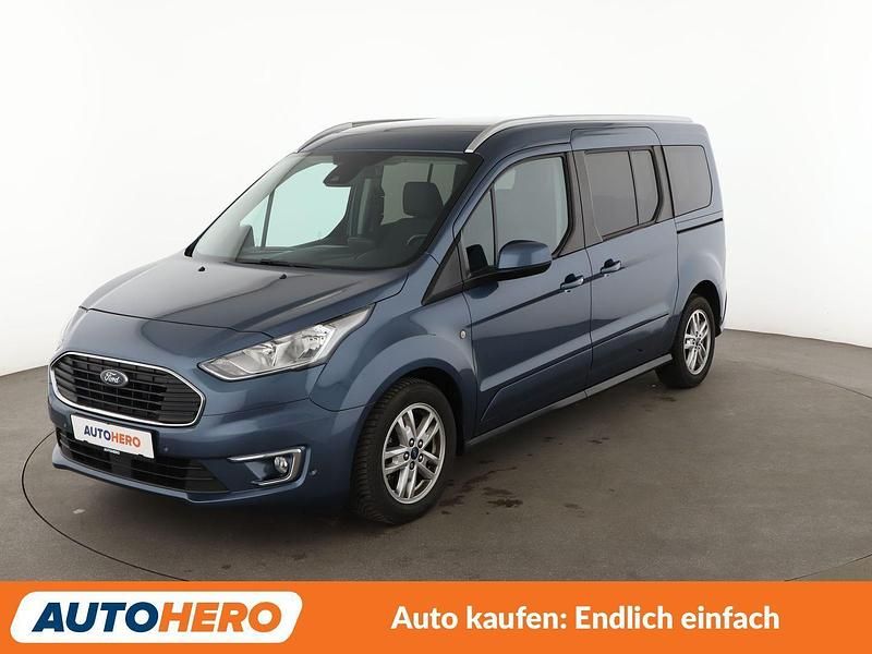 Blau Gebraucht 2018 Ford Grand Tourneo Connect Titanium Van / Kleinbus | 20.550 € (Etwas zu teuer) - Bild 1/3
