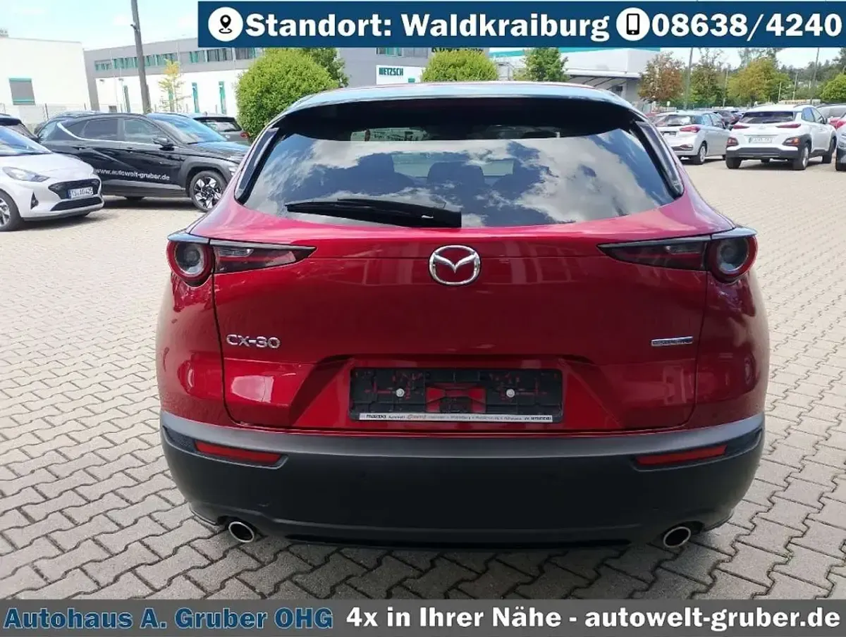 Gebraucht Mazda CX-30 150 PS (110 kW) 2021 Soul red crystal m SUV