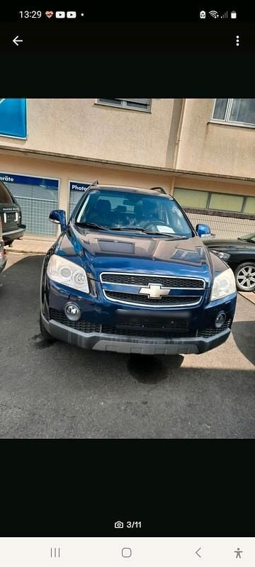 Blau Gebraucht 2008 Chevrolet Captiva SUV | 2.800 € - Bild 1/4