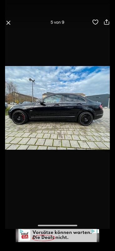 Gebraucht Mercedes C350 231 PS (169 kW) 2010 Schwarz Limousine