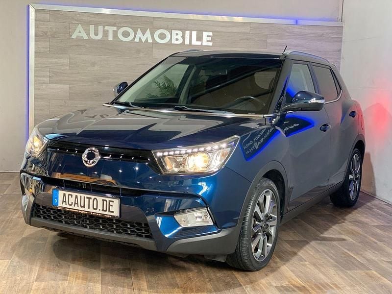 Gebraucht Ssangyong (KGM) Tivoli Quartz 116 PS (85 kW) 2017 Blau SUV