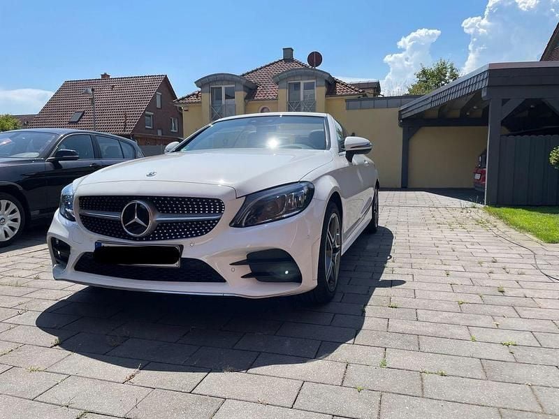 Gebraucht Mercedes C200 AMG 197 PS (144 kW) 2020 Weiß Cabrio
