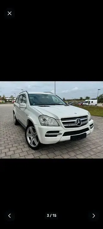 Gebraucht Mercedes GL350 211 PS (155 kW) 2010 Weiß SUV