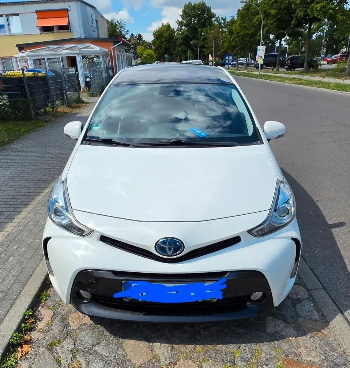 Gebraucht Toyota Prius+ Comfort 136 PS (100 kW) 2020 Weiß Van / Kleinbus