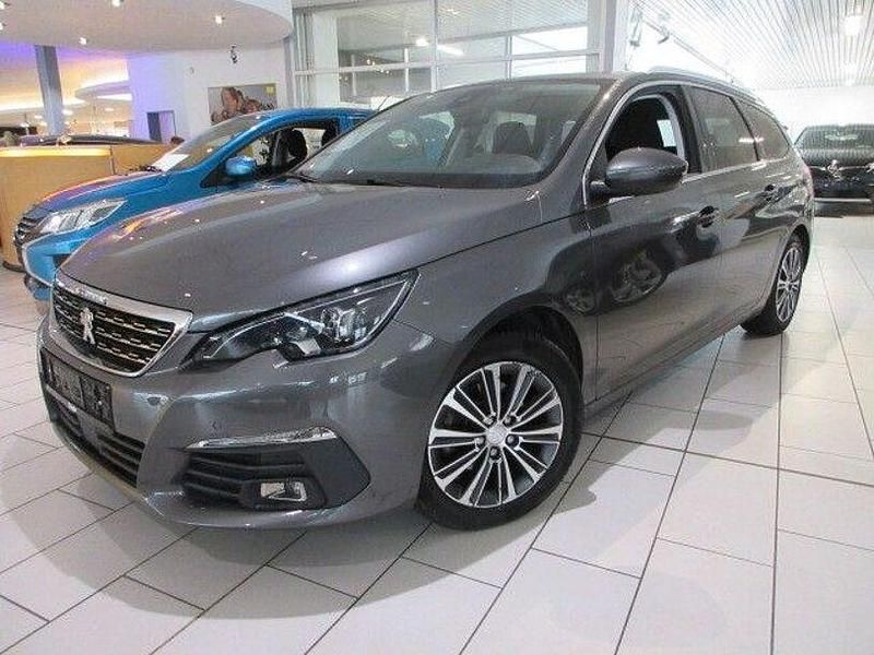 Lackierung platiniumgrau/metall Gebraucht 2020 Peugeot 308 Allure Kombi | 12.950 € (Fairer Preis) - Bild 1/4