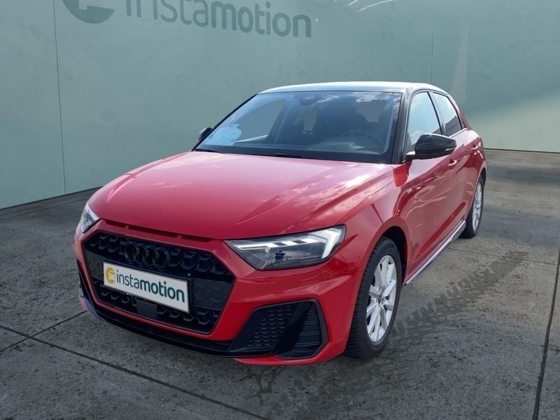 Rot Gebraucht 2024 Audi A1 Sportback S-Line Kleinwagen | 25.390 € (Fairer Preis) - Bild 1/3