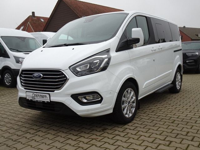 Frostweiß Gebraucht 2023 Ford Tourneo Custom Titanium Van / Kleinbus | 36.990 € (Superpreis) - Bild 1/4