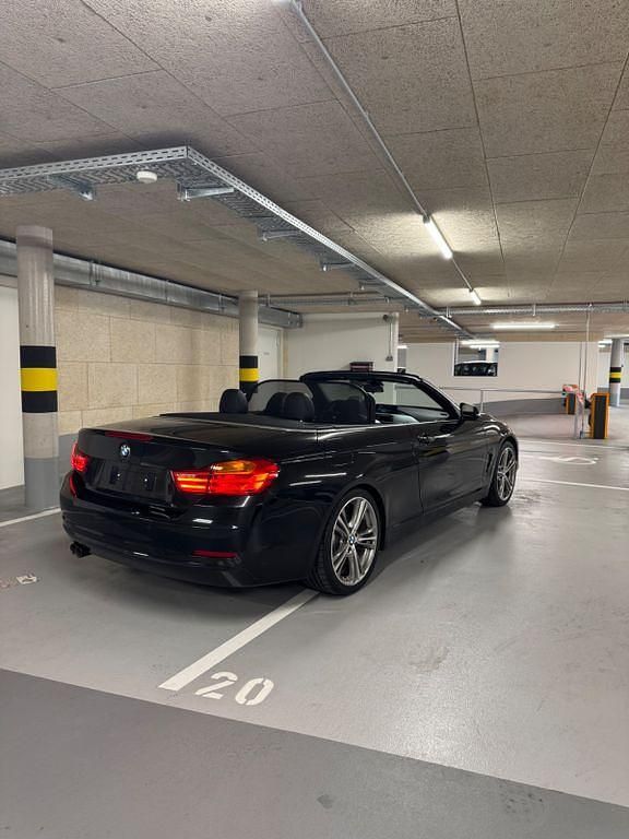 Schwarz Gebraucht 2016 BMW 430 Cabriolet Sport Line Cabrio | 25.900 € (Teuer) - Bild 1/4