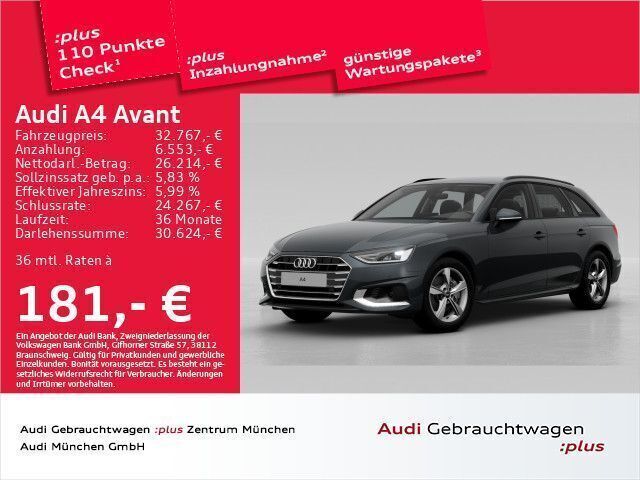 Gebraucht Audi A4 Advanced 204 PS (150 kW) 2023 Manhattangrau metallic Kombi