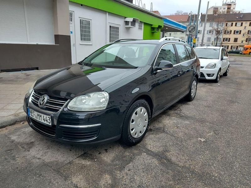 Schwarz Gebraucht 2008 VW Golf VI Comfortline Kleinwagen | 4.300 € (Teuer) - Bild 1/4
