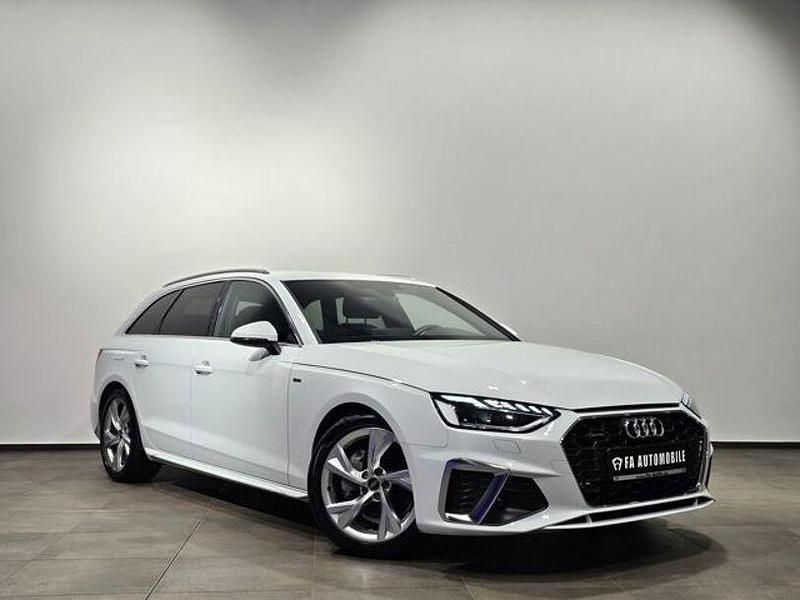 Gebraucht Audi A4 S-Line 204 PS (150 kW) 2023 Gletscherweiß metallic Kombi
