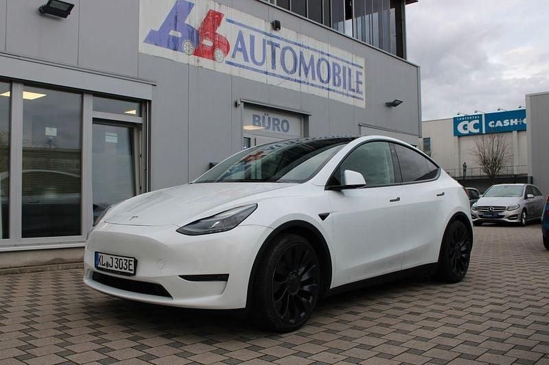 Gebraucht Tesla Model Y Performance 392 kW (534 PS) 2022 Weiß SUV