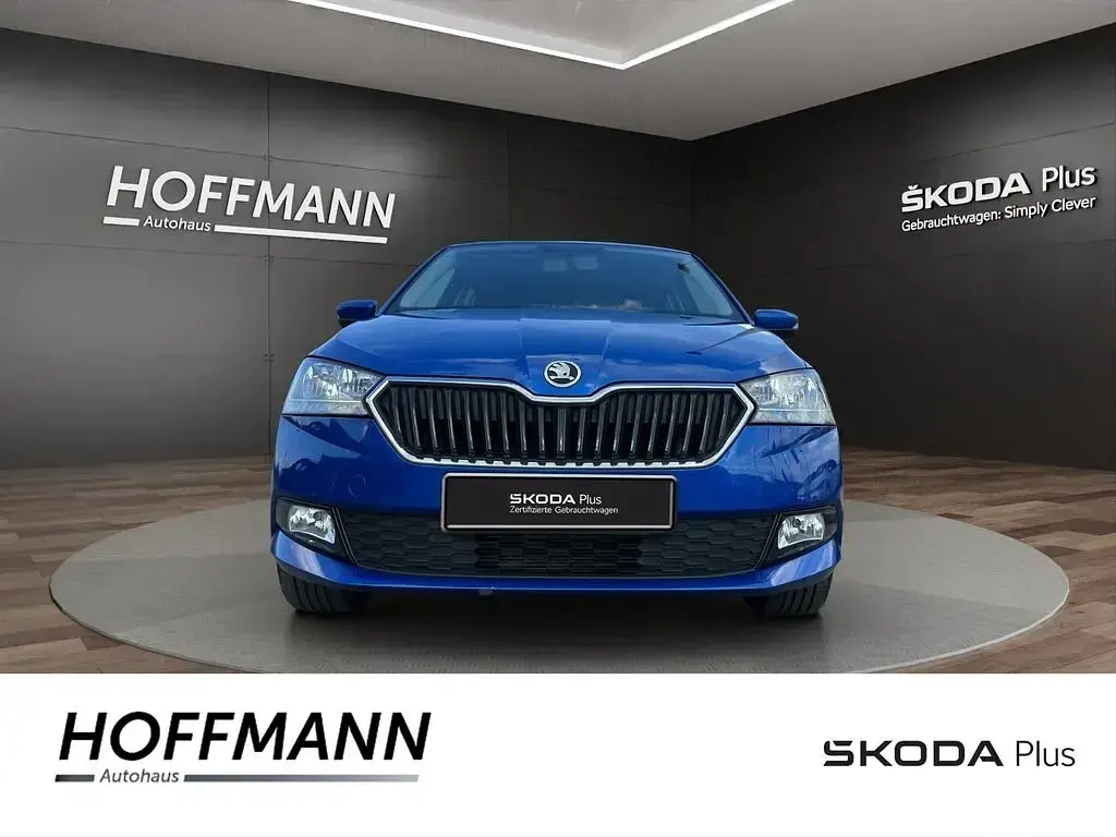 Gebraucht Skoda Fabia Cool Plus 95 PS (69 kW) 2021 Raceblau metallic Kleinwagen