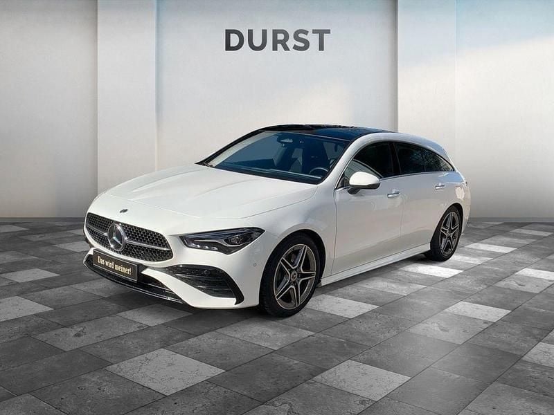 Polarweiss Gebraucht 2023 Mercedes CLA200 Shooting Brake Kombi | 34.299 € (Fairer Preis) - Bild 1/4