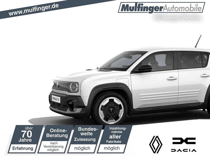 Nouă Renault 4 E-Tech Evolution 88 kW (120 CP) 2026 Alb SUV