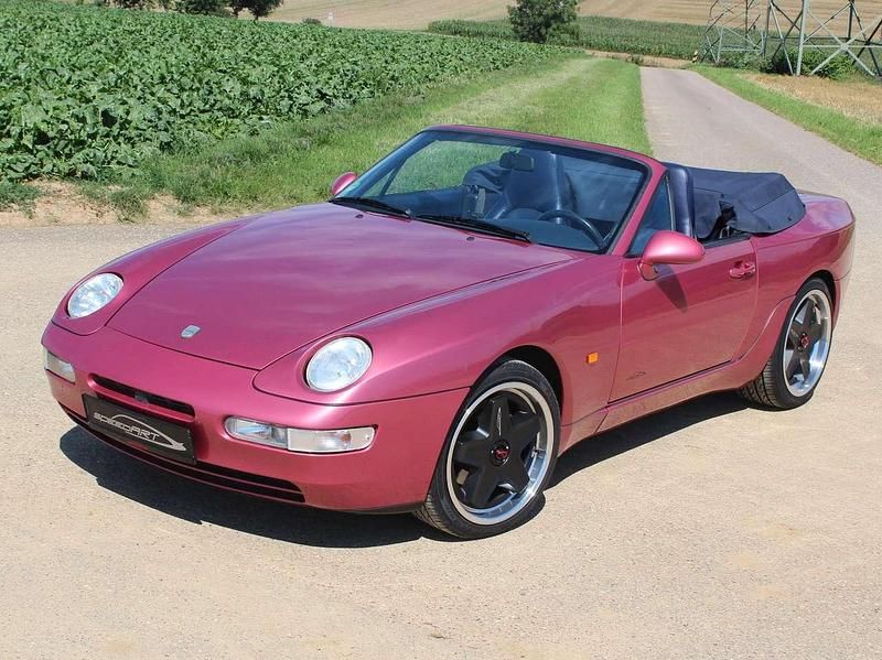 Gebraucht Porsche 968 239 PS (175 kW) 1992 Himbeerrotmetallic l83e Cabrio