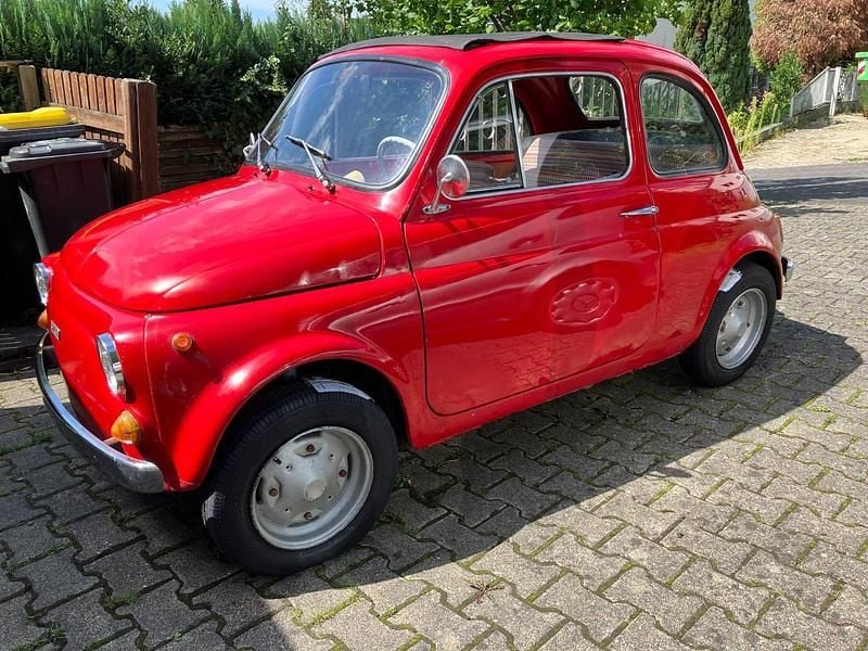 Rot Gebraucht 1973 Fiat 500 Kleinwagen | 3.333 € - Bild 1/4