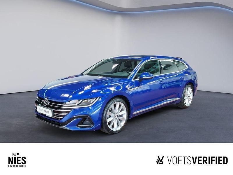 Blau Gebraucht 2023 VW Arteon R-line Limousine | 28.280 € (Superpreis) - Bild 1/4