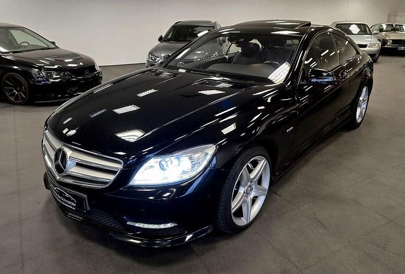 Obsidianschwarz metalliclack (metallic) Gebraucht 2013 Mercedes CL500 AMG Coupé | 26.900 € (Fairer Preis) - Bild 1/4