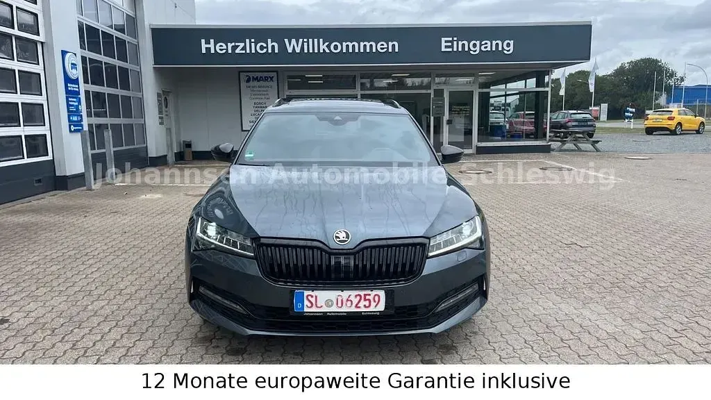 Gebraucht Skoda Superb SportLine 272 PS (200 kW) 2020 Grau Limousine