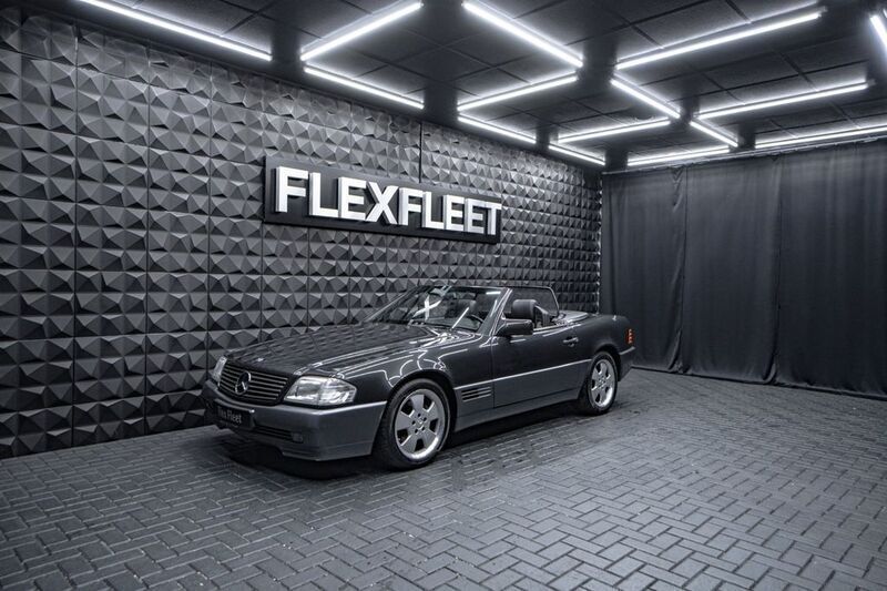Grauschwarz metallic Gebraucht 1991 Mercedes SL300 Cabrio | 14.990 € - Bild 1/4