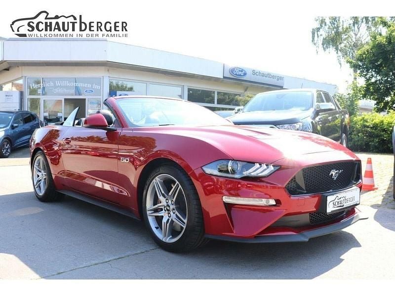 Gebraucht Ford Mustang GT Convertible 450 PS (330 kW) 2021 Lucidrot metallic Cabrio