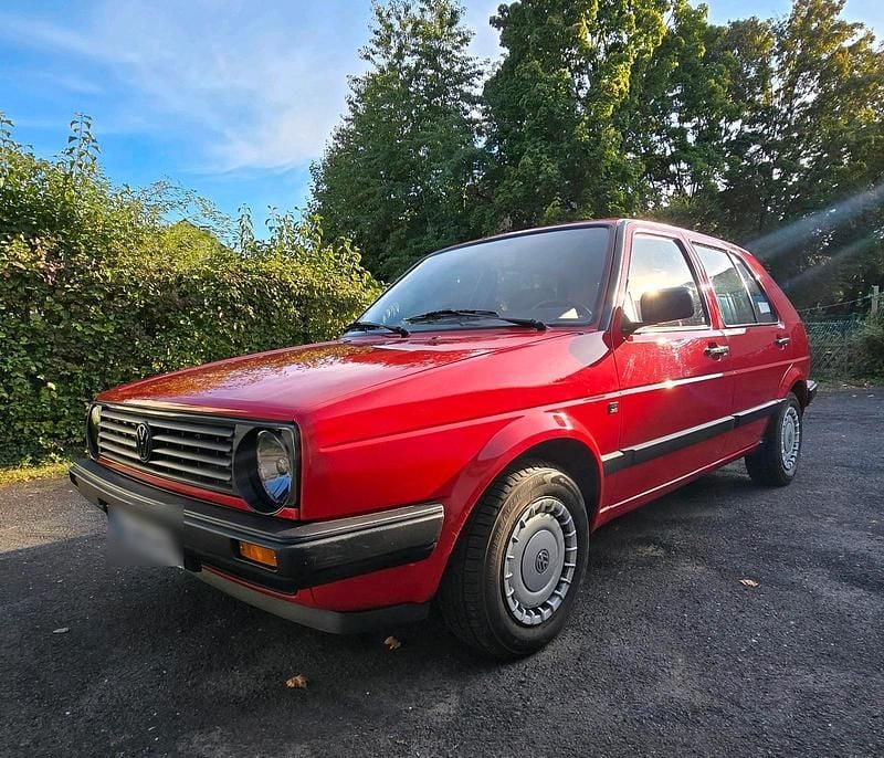 Gebraucht VW Golf II 55 PS (40 kW) 1989 Rot Kleinwagen