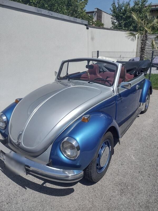 Blau Gebraucht 1972 VW Käfer Cabrio | 21.250 € - Bild 1/4