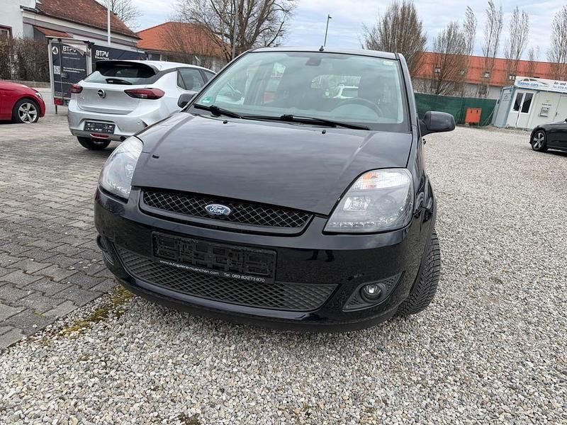 Second-hand Ford Fiesta 75 CP (55 kW) 2009 Negru Hatchback