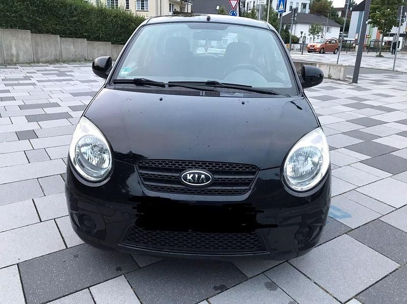 Schwarz Gebraucht 2009 Kia Picanto 4 Kleinwagen | 1.350 € (Superpreis) - Bild 1/4