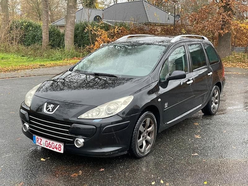 Schwarz Gebraucht 2006 Peugeot 307 Kombi | 800 € (Superpreis) - Bild 1/4