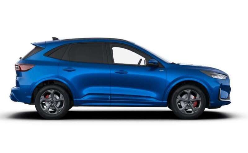 Desert island blue metallic Neu 2025 Ford Kuga ST-Line X SUV | 39.673 € (Guter Preis) - Bild 1/3
