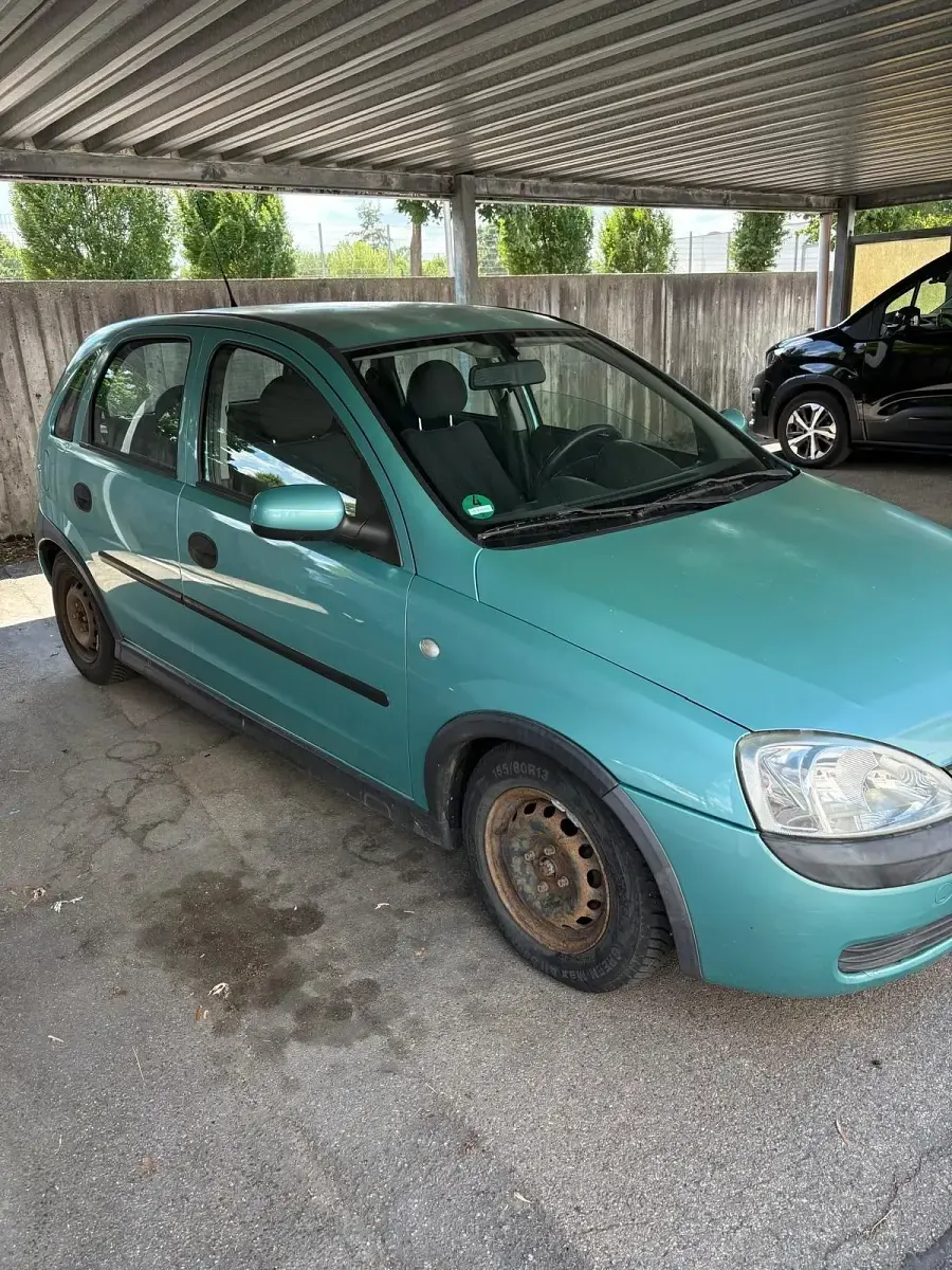 Gebraucht Opel Corsa 75 PS (55 kW) 2003 Grün Kleinwagen