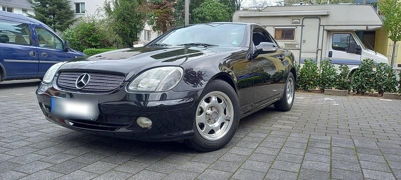 Gebraucht Mercedes SLK200 163 PS (119 kW) 2000 Schwarz Cabrio