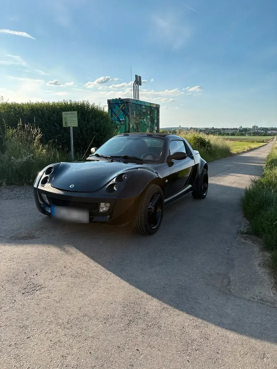 Gebraucht Smart Roadster 82 PS (60 kW) 2003 Schwarz Cabrio