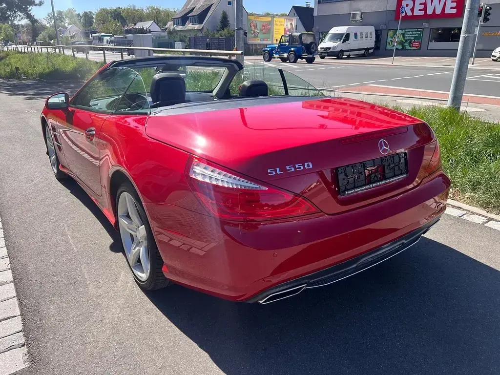 Gebraucht Mercedes SL500 AMG 435 PS (319 kW) 2013 Rot Cabrio
