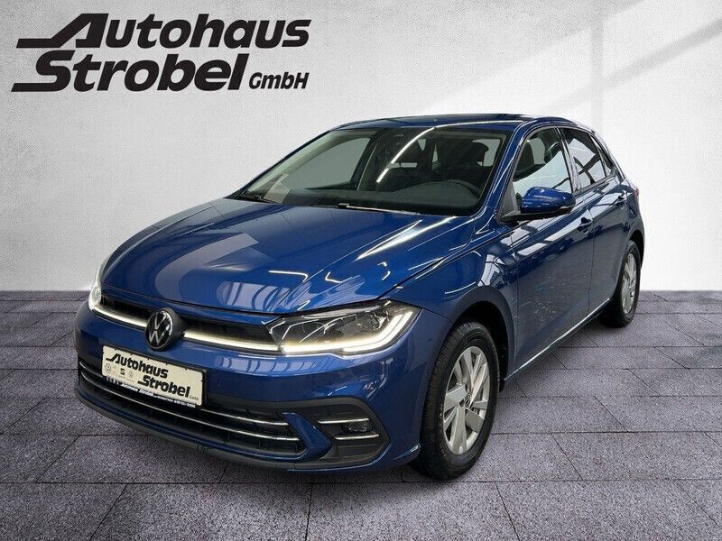 Gebraucht VW Polo IQ Drive 95 PS (69 kW) 2022 Blau Kleinwagen