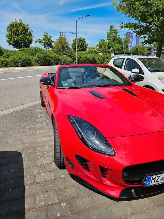 Rot Gebraucht 2013 Jaguar F-Type S Cabrio | 49.500 € (Fairer Preis) - Bild 1/4